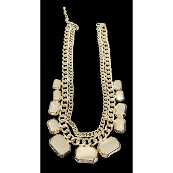 Peach Color Statement Necklace - Picture 3 of 3